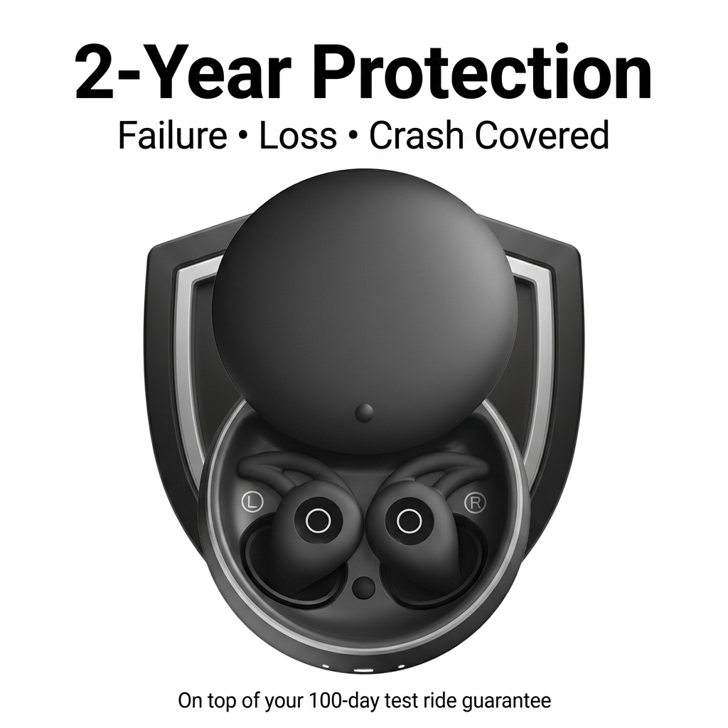 2‑Year Protection for Earbuds