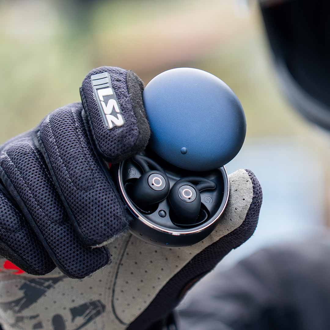 earbuds designed for motorcycle helmets Bluetooth Moto Earbuds – Artevive Earplugs