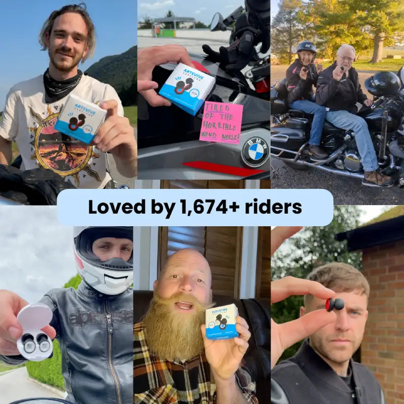 Artevive Moto Ohrstöpsel – 27 DB Lärmreduktion Gegen Windgeräusche, Ergonomisch, Wiederverwendbar, Inkl. Etui & Aufsätzen (Rot) Artevive Moto Ohrstöpsel – 27 DB Lärmreduktion Gegen Windgeräusche, Ergonomisch, Wiederverwendbar, Inkl. Etui & Aufsätzen (Rot)